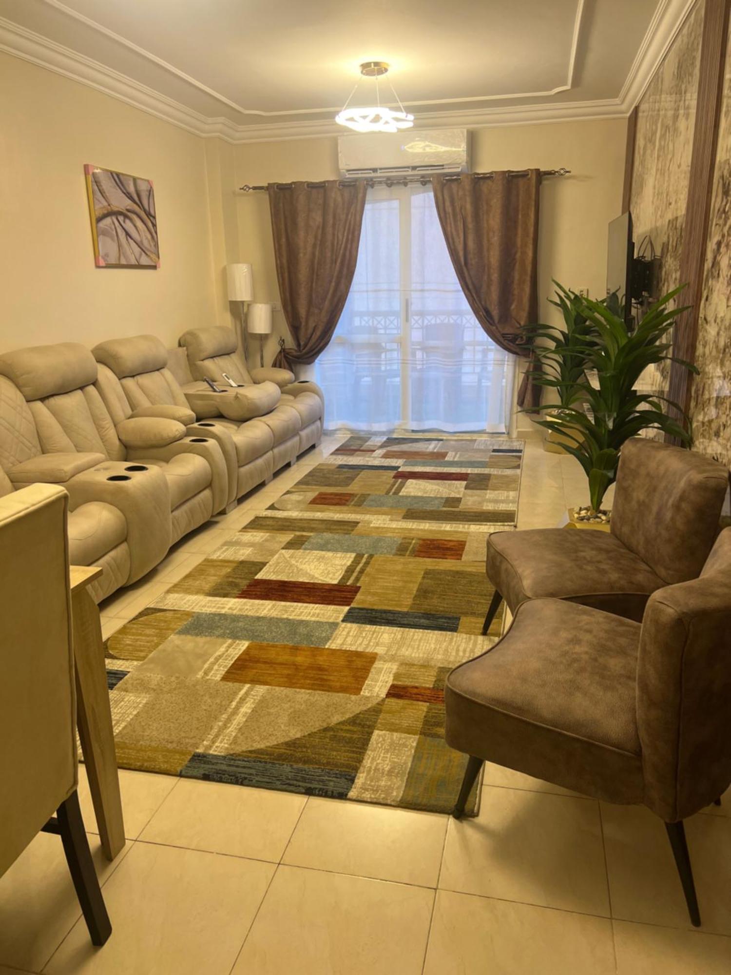Luxurious Vip Apartment In Madinaty Furnished With High End Hotel Furniture Luaran gambar